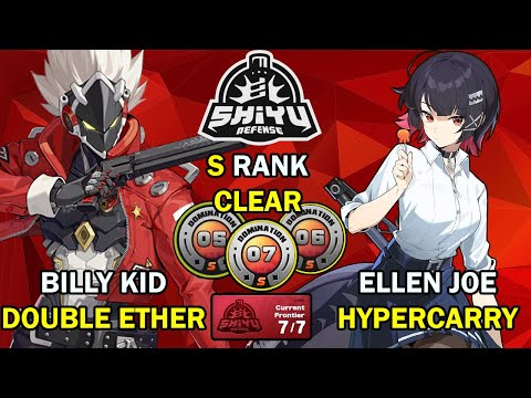 Ellen Joe & Billy Teams! | Shiyu Defense Critical 5-6-7 S Rank | Zenless Zone Zero ZZZ 1.5