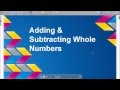 Adding and Subtracting Whole Numbers Explained