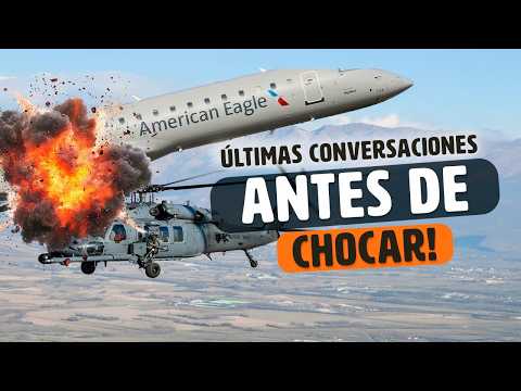 (AUDIO) Conversación Torre Control  Minutos antes del Accidente Aéreo (Washington D.C.)