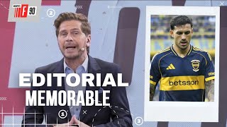 "BOCA PASÓ DE FIEBRE A FEBRÍCULA...": el Pollo Vignolo y el empate 1-1 ante Racing en #ESPNF90