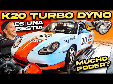 PROYECTO Porsche K20 Turbo VA AL DYNO y Ahora ES UNA BESTIA