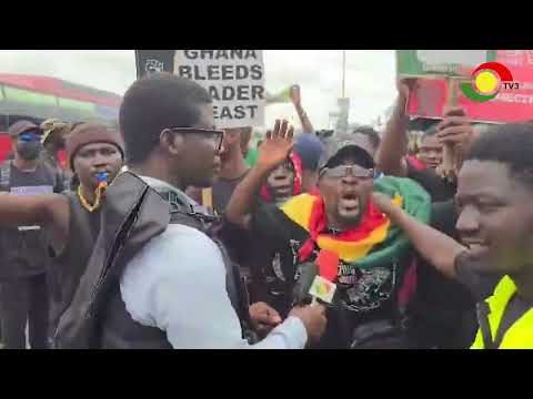 Stop galamsey, it is killing us! - Protester at the #StopGalamaseyNow #FreetheCitizens protest