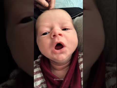 Baby sneezing #cutebaby #cutetoddler #babytiktok #sneeze #entertainment #baby #toddler