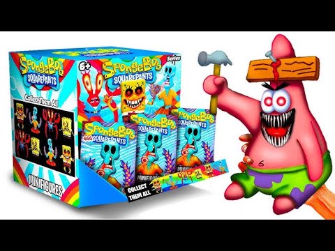 ¡La CAJA MISTERIOSA de BOB ESPONJA EXE! Nuevas Minifiguras Calamardo EXE y figuras! 🎁