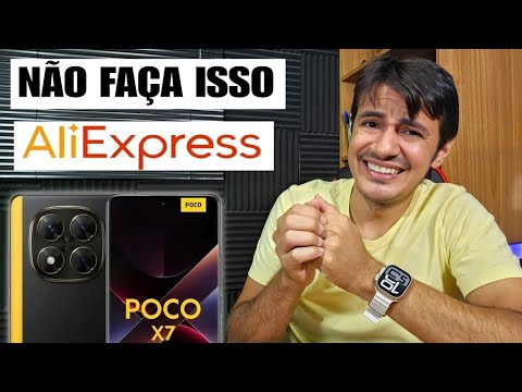 LANÇAMENTO DO POCO X7 NO ALIEXPRESS | PORQUE SEMPRE FAZEM ISSO?