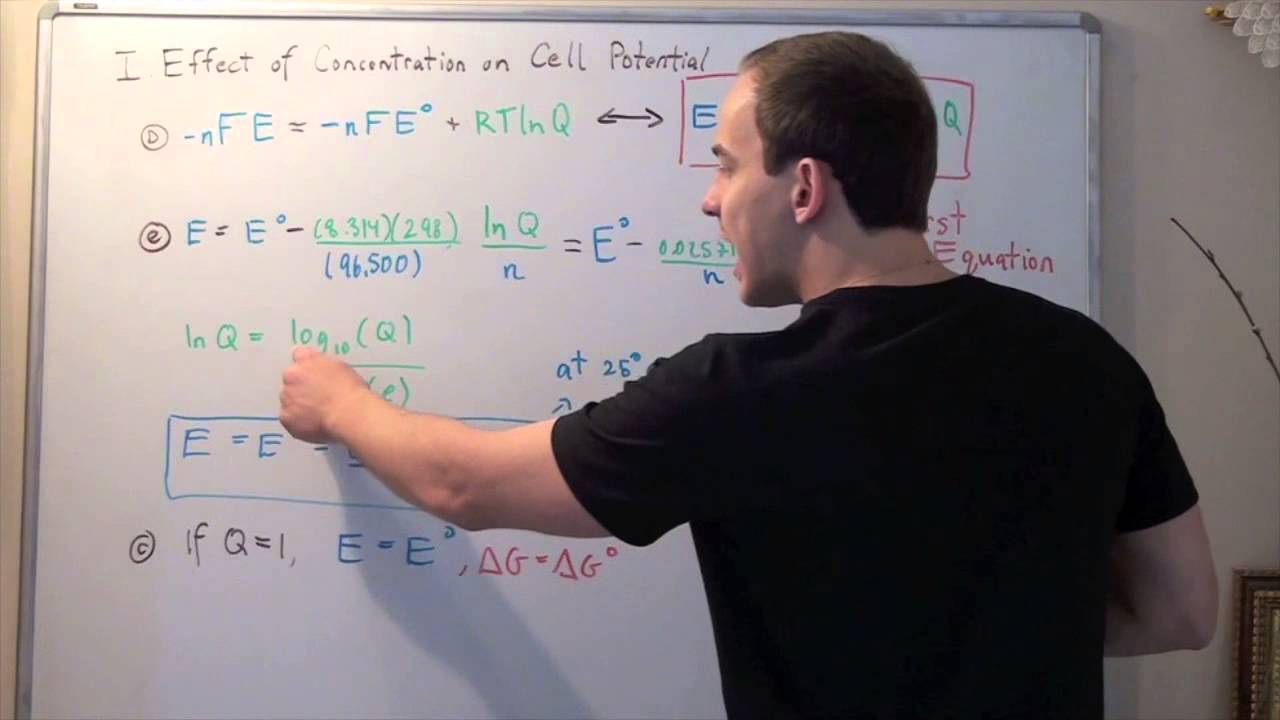 Nernst Equation (Part II)