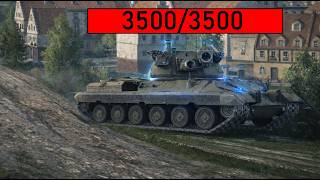 THIS TANK HAS 3,500 HP WTF! WOTB