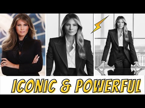 Elegance & Power: Decoding Melania Trump’s Stunning Portrait!