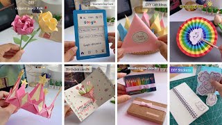 11 DIY Easy Paper Craft | school supplies | Miniature Craft #diy #muktaartandcraft 