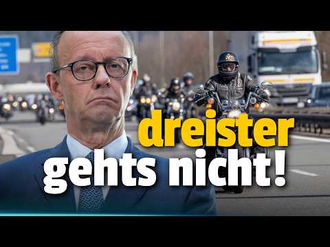 💥 Skandal auf der Autobahn: Motorradfahrer brechen DIESES Gesetz!