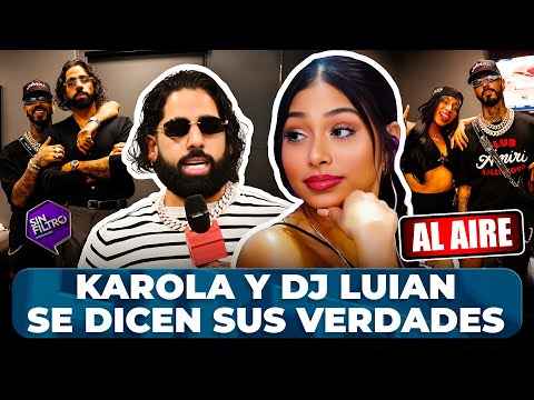 KAROLA Y DJ LUIAN SE DICEN SUS VERDADES AL AIRE TRAS FILTRARSE FOTOS CON ANUEL AA