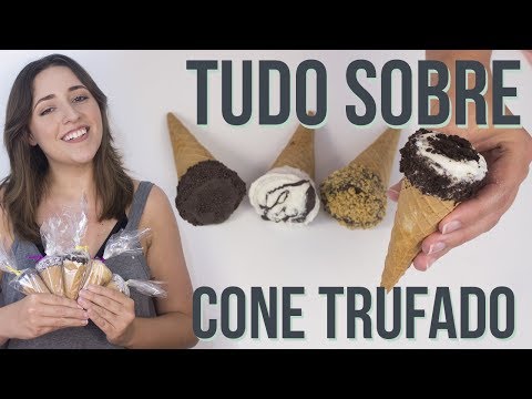 FAÇA E VENDA CONE TRUFADO | VIDEO-AULA COMPLETA!
