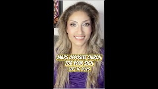 Chiron Opposite Mars Horoscopes For Each Sign Sept 16