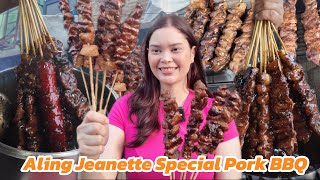 Legendary Aling Jeanette’s Special Pork BBQ | The Juiciest BBQ in Town! 🇵🇭 | TONDO MANILA