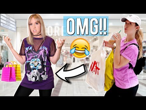 Sister Buys My Outfits for Me! Shopping Challenge | Ashley Nichole + Alisha Marie!