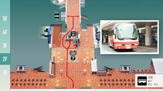 羽田空港国際線ターミナル到着案内_Taxi Bus Parking