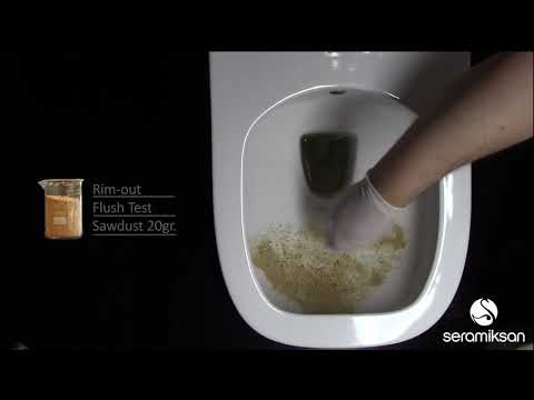 Petite Toilet Seat Water Test Video