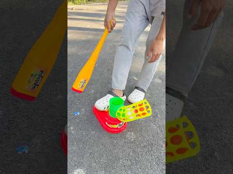Pitcher Baseball set unboxing for outdoor game🤪