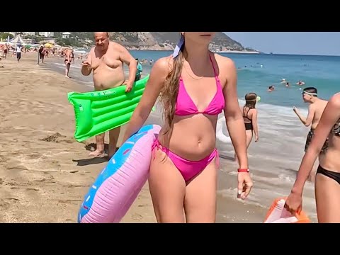 🇹🇷 Cleopatra Beach Alanya Walking Tour Türkiye