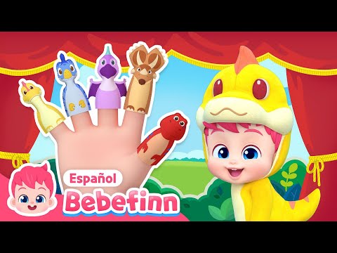 Deditos Dinosaurios | EP120 | Dinosaurios para niños | Canciones Infantiles | Bebefinn en español