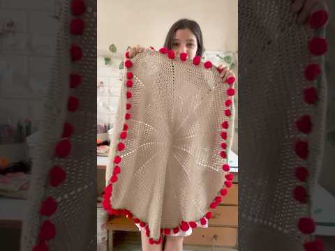 Pov - You thought it’s just a blanket 😍 Rose Blanket Bouquet Crochet #crochet #giftideas #cute