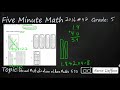 Decimal Multiplication and Estimation
