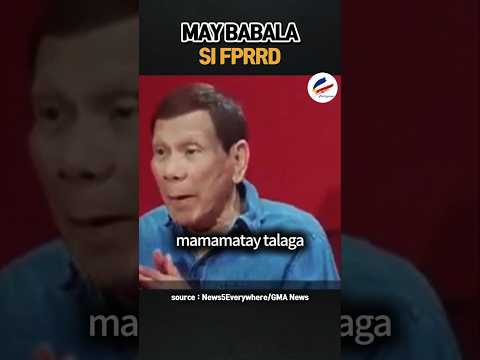 MAY BABALA SI FPRRD #Duterte #PHVote #election