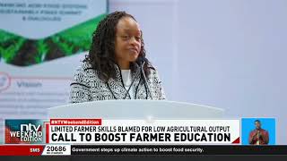 YouTube video thumbnail: Agricultural Institutions Urged to Strengthen Farmer Education and Training to Boost Food Production