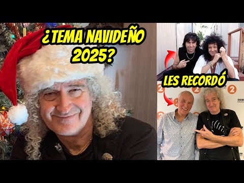 🤯BRIAN MAY PODRÍA LANZAR una CANCIÓN este 2025 | El GUITARRISTA RECUERDA a 2 AMIGOS "DESVIVIDOS"