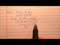 Evaluating Functions and Operations