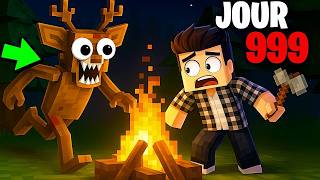 Survivre 99 Nuits dans la Forêt sur Minecraft !