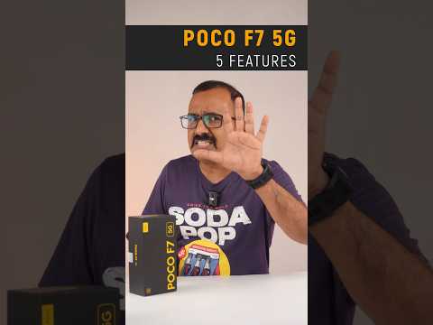 5 Best Features of Poco F7 #pocof7
