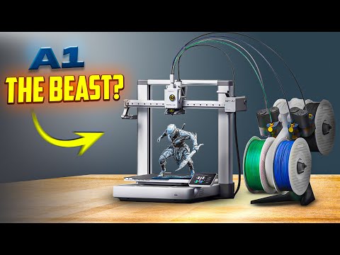 The Ultimate Multicolor 3D Printer | Bambu Lab A1 Review