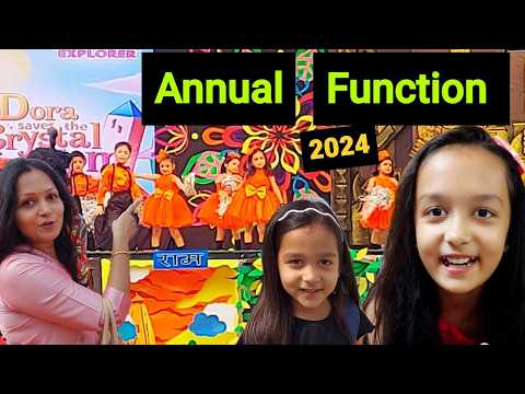 Aayu Vanu Ka Annual Function - 2024 🎊🎉💃🤩 | Annual Function | Music and Dance | Aayu and Vanu