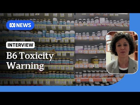 YouTube video thumbnail: Vitamin B6 Toxicity Cases Prompt Supplements to be Restricted