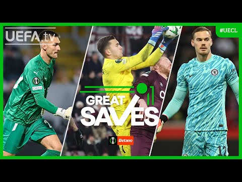 Great CONFERENCE LEAGUE Saves LEAGUE PHASE | Smalenea, Jørgensen, Trmal...