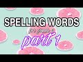 Spelling Mastery: Letter A Words for Grade 3