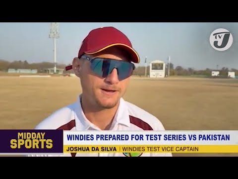 Windies Prepared for Test Series vs Pakistan #tvjmiddaysports