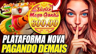 PLATAFORMA NOVA DO TIGRE LANÇADA HOJE PLATAFORMA NOVA PAGANDO - PLATAFORMA NOVA PAGANDO MUITO 2025 🔥