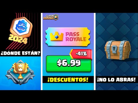 +40% DESCUENTOS en PASES DIAMANTE 🔥 - noticias clash royale season 65