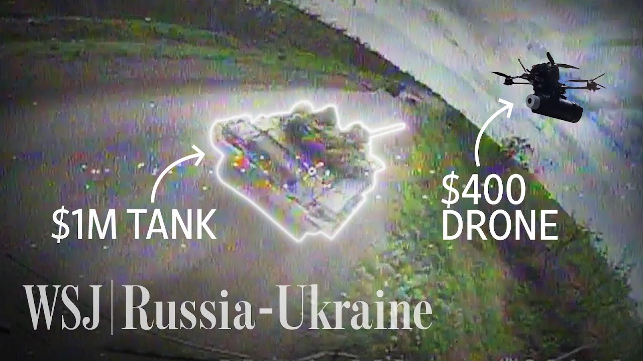 How Ukrainian DIY Drones Are Taking Out Russian Tanks