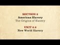 Racial Slavery in the Western Hemisphere