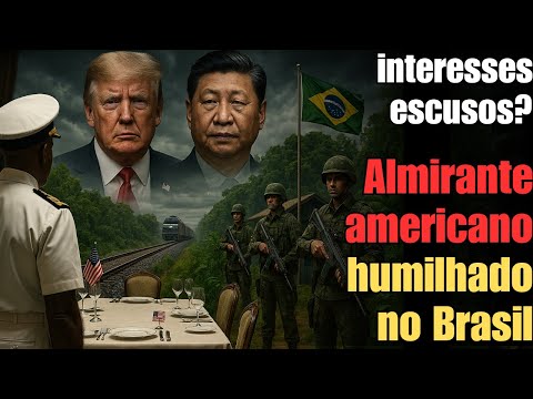 Almirante americano humilhado no Brasil. Nenhum comandante brasileiro compareceu ao seu convite