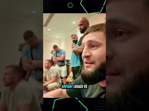 Khamzat'tan Arman'a destek geldi!