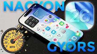 Sose volt még ilyen gyors az iPhone-od! (iOS 26 - Béta 6)