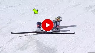 Lindsey Vonn fall at Winter Olympics 2026 Alpine Skiing | lindsey vonn crash | lindsey vonn