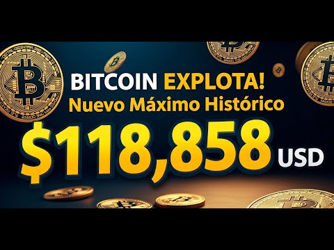 Bitcoin DESATADO: Nuevo ATH de $118,858 USD 🔥