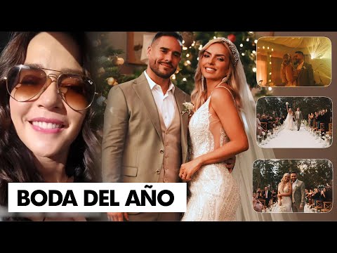 Así fue la boda de Sebastián Caicedo y Juliana Diez, Carmen reacciona.