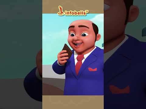 చూడు, పోలీస్ మామ వస్తున్నాడు - Police Song | Telugu Rhymes & Cartoons | Infobells #telugurhymes