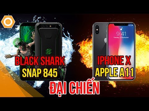 (VIETNAMESE) Speed Test Xiaomi Black Shark vs iPhone X - Đại chiến Smartphone